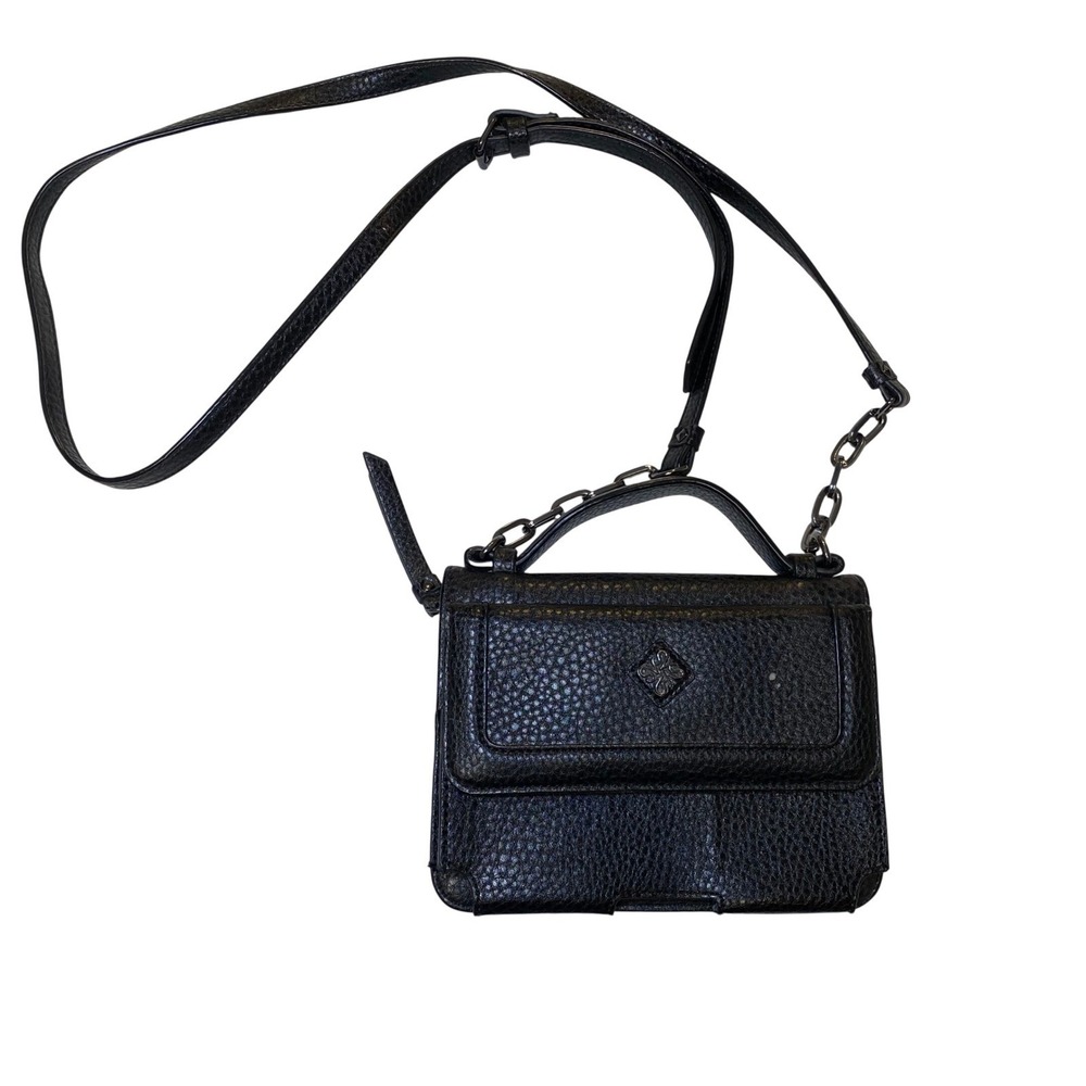 Simply Vera Vera Wangโ Wallet On Chain Crossbody Phone Holder Black Purse Black